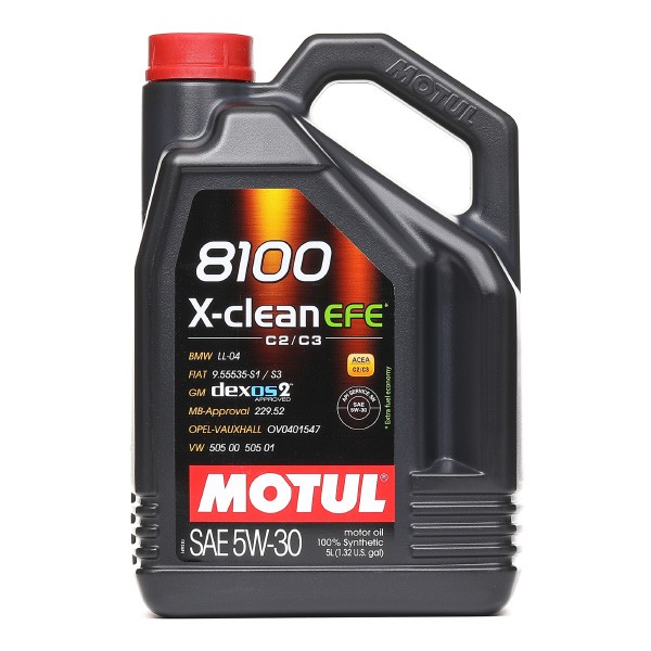 109456 MOTUL 8100 X-CLEAN EFE 5W-30, 5l