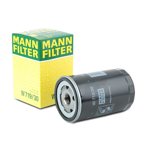 MANN-FILTER W 719/30 Ölfilter 3/4-16 UNF, mit einem Rücklaufsperrventil, Anschraubfilter