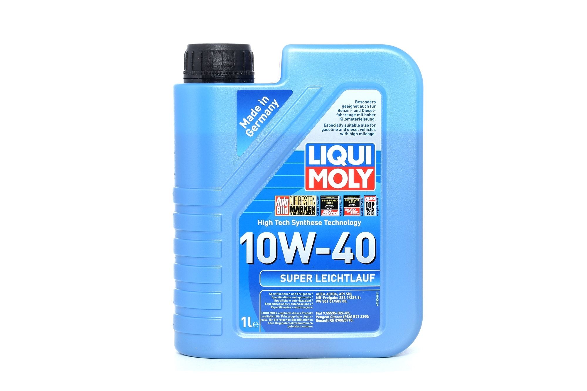 9503 LIQUI MOLY Leichtlauf Super, 10W-40, 1l, Teilsynthetiköl