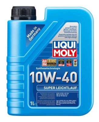 9503 LIQUI MOLY Leichtlauf Super, 10W-40, 1l, Teilsynthetiköl